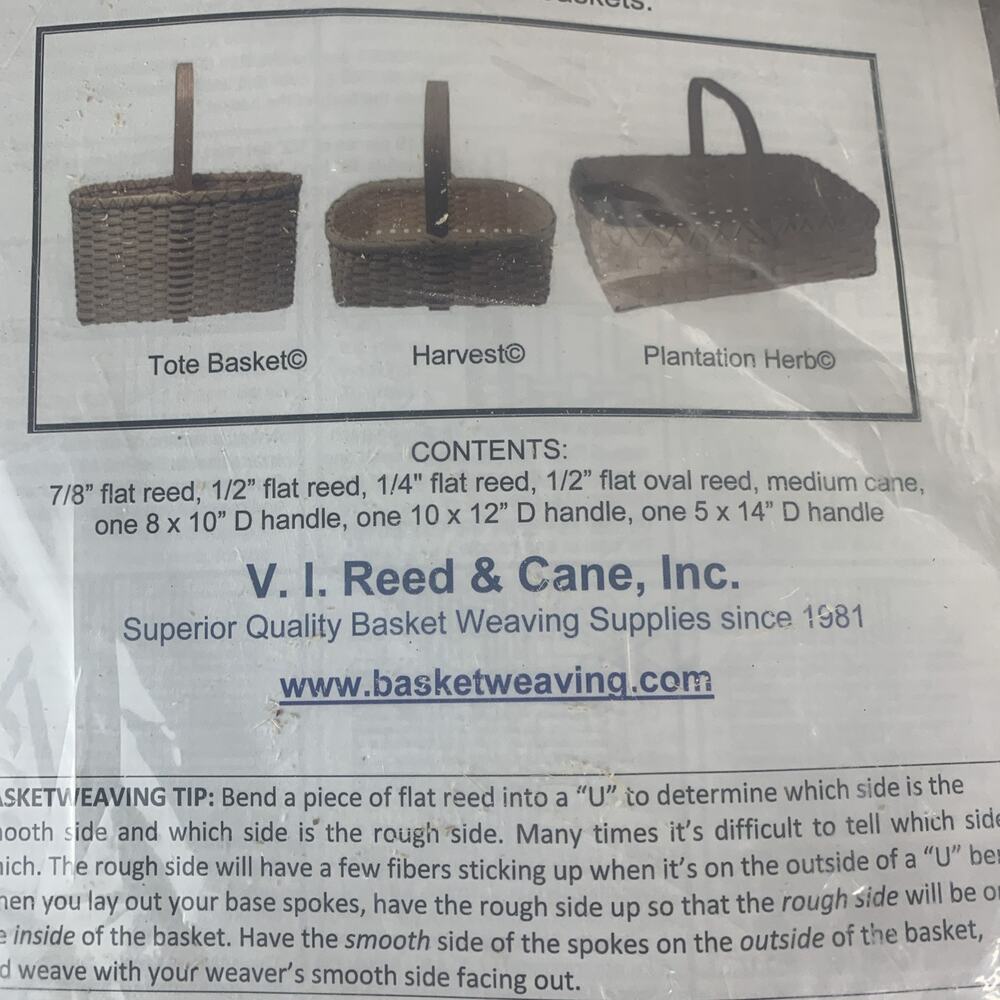 Reed & Cane Inc Picnic Basket Kit The Big Kit Special - 3 Classic Baskets - Picture 11 of 11